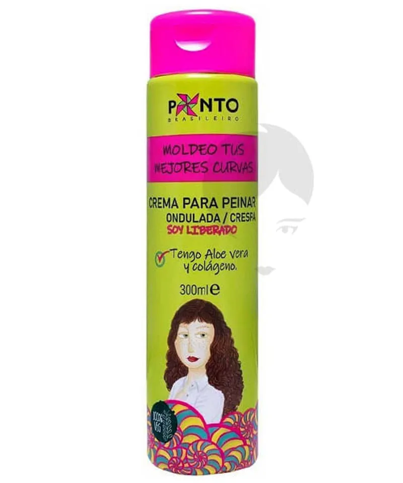 PONTO  CREMA PARA PEINAR ONDULADA -CRESPA  X 300ML - Producto de belleza y estética en Almacén Sandra