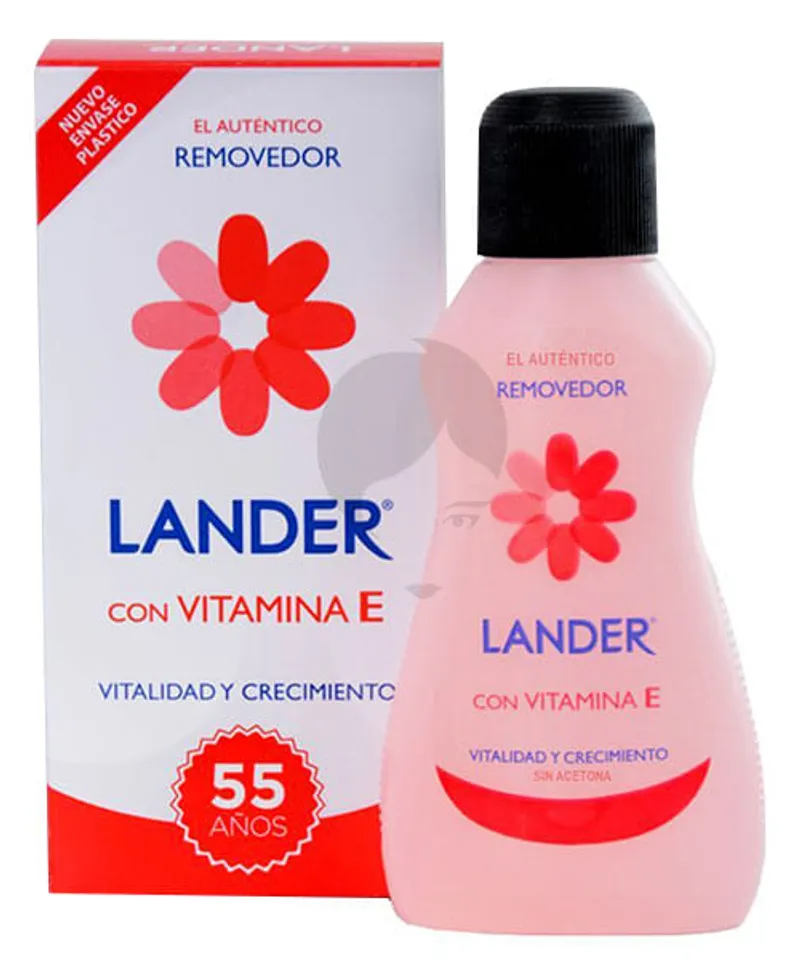 LANDER REMOVEDOR CON VITAMINA E X 55ML - Producto de belleza y estética en Almacén Sandra