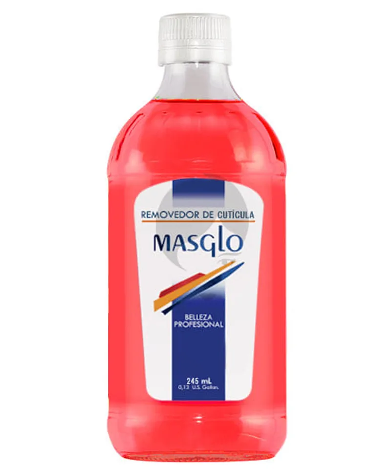 MASGLO REMOVEDOR DE CUTICULA X 245ML - Producto de belleza y estética en Almacén Sandra
