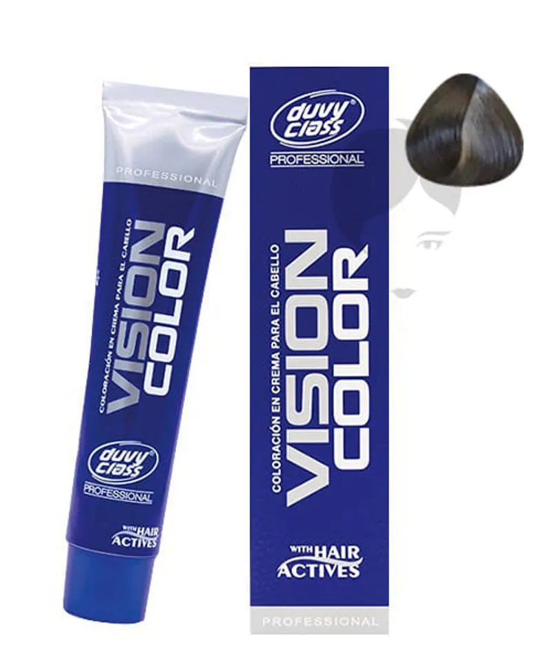 DUVY CLASS VISION COLOR TINTE RUBIO CLARO NATURAL CENIZA  #8.01 X 60ML - Producto de belleza y estética en Almacén Sandra