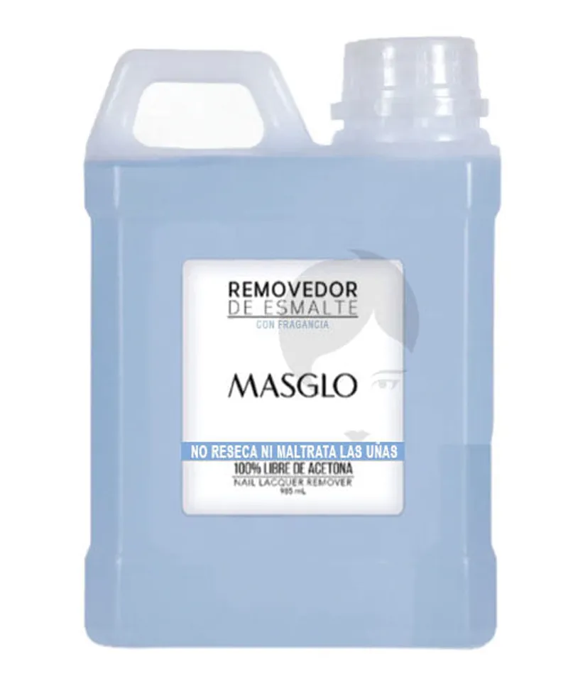 MASGLO REMOVEDOR AZUL X 950 ML - Producto de belleza y estética en Almacén Sandra