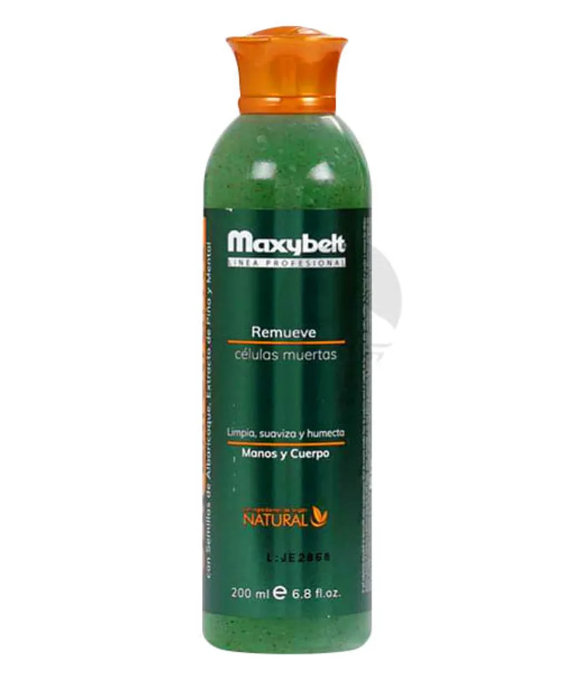 MAXYBELT GEL EXFOLIANTE  X 200GR - Producto de belleza y estética en Almacén Sandra