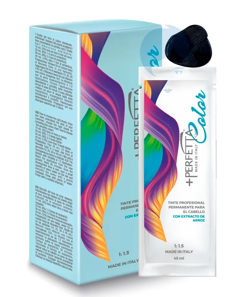 + PERFECTTA TINTE PERMANENTE NEGRO 1 - Producto de belleza y estética en Almacén Sandra