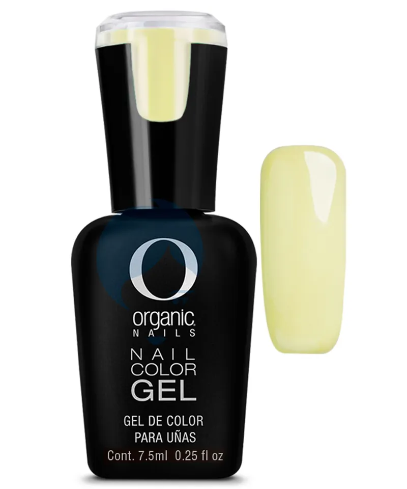 ORGANIC NAIL ESMALTE COLOR GEL PASTEL YELLOW N 153 X 7.5ML - Producto de belleza y estética en Almacén Sandra