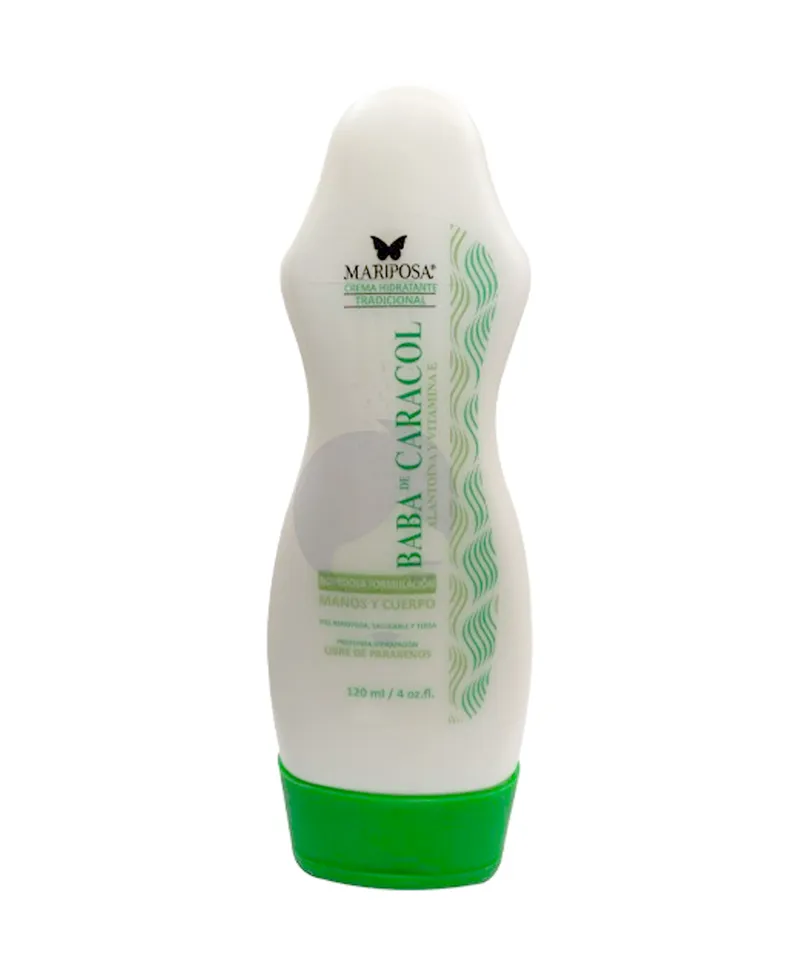 MARIPOSA CREMA HIDRATANTE BABA DE CARACOL X 120ML - Producto de belleza y estética en Almacén Sandra