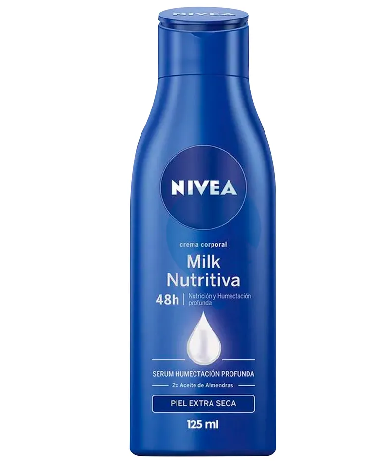NIVEA CREMA MILK NUTRTIVA PIEL EXTRA SECA X 125ML - Producto de belleza y estética en Almacén Sandra