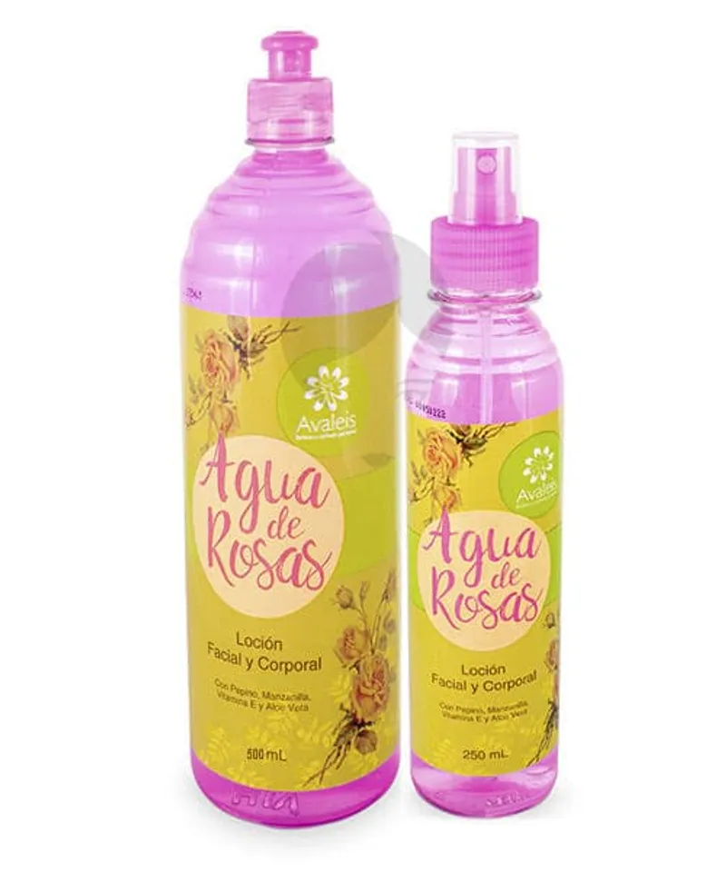 AVELEIS AGUA DE ROSA OFERTA X 500ML+250ML - Producto de belleza y estética en Almacén Sandra
