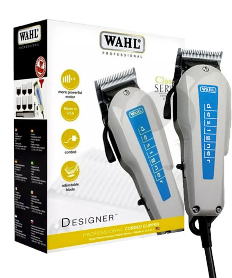 WAHL MAQUINA CORTADORA SUPER DESIGNER GRIS - Producto de belleza y estética en Almacén Sandra