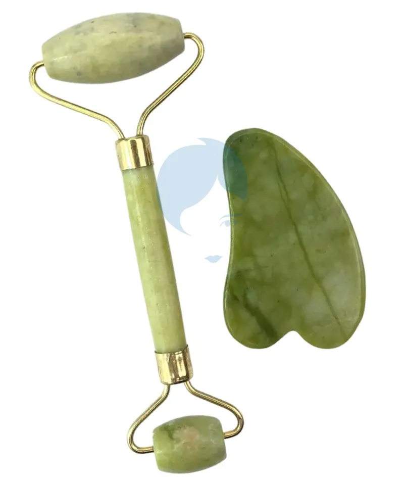 MISS COSMETICS RODILLO JADE + GUA SHA REF: RGJ01 - Producto de belleza y estética en Almacén Sandra