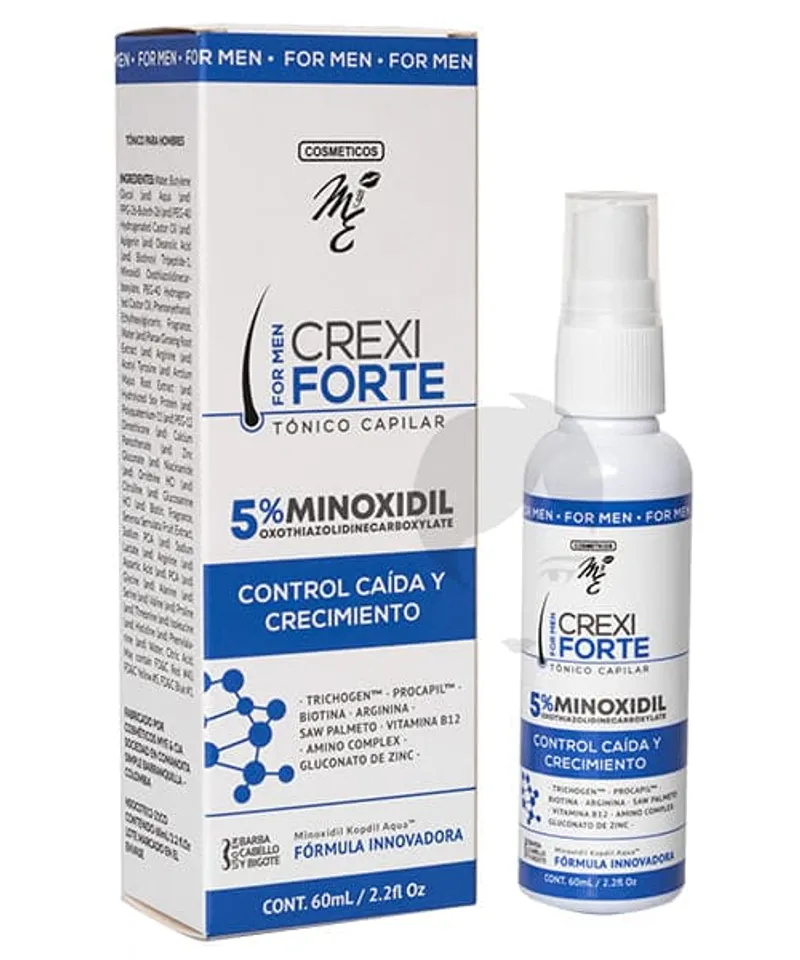 MYE CREXI FORTE MINOXIDIL TONICO CAPILAR X 60ML - Producto de belleza y estética en Almacén Sandra