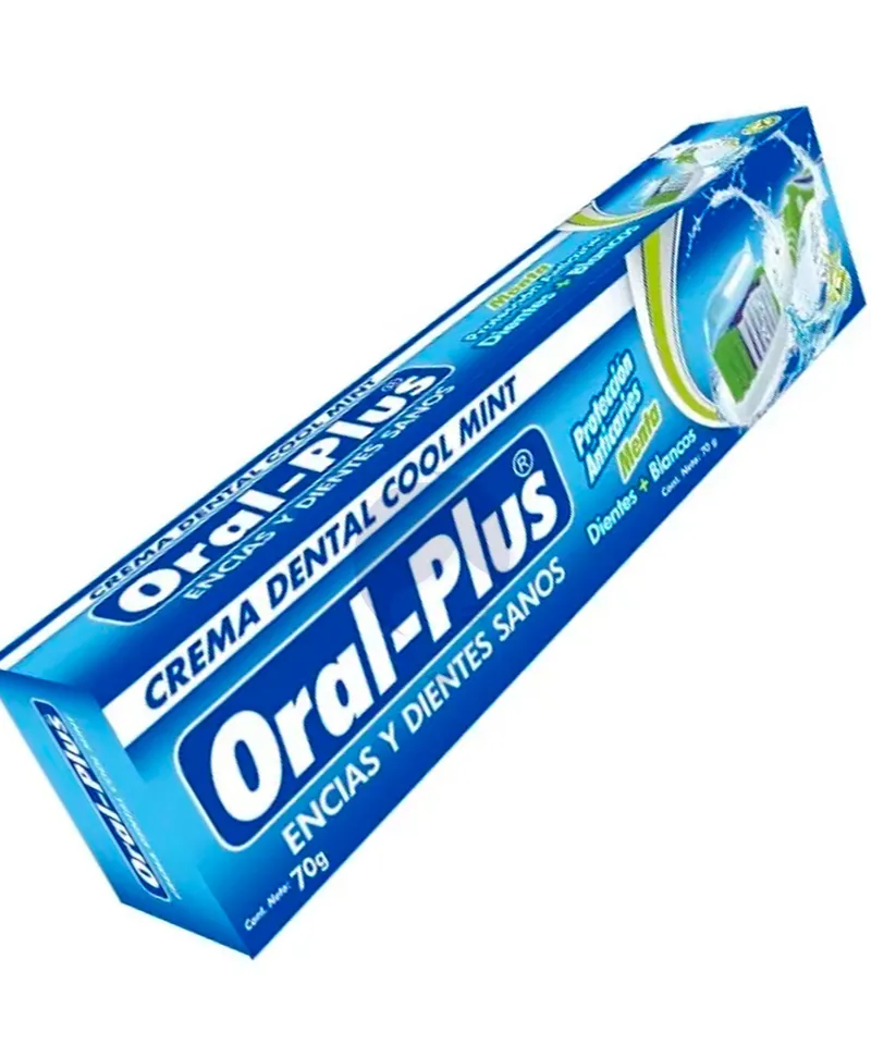 ORAL PLUS CREMA DENTAL COOL MINT X 70GR - Producto de belleza y estética en Almacén Sandra
