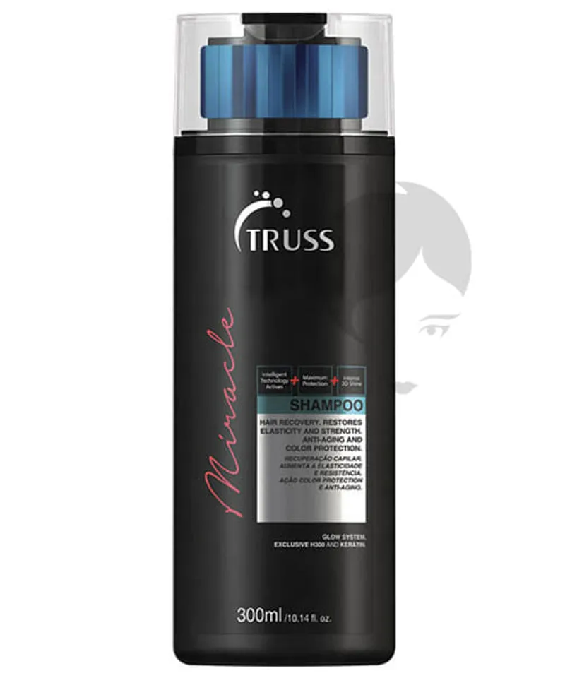 TRUSS MIRACLE SHAMPOO PROTECTION COLOR X300ML - Producto de belleza y estética en Almacén Sandra