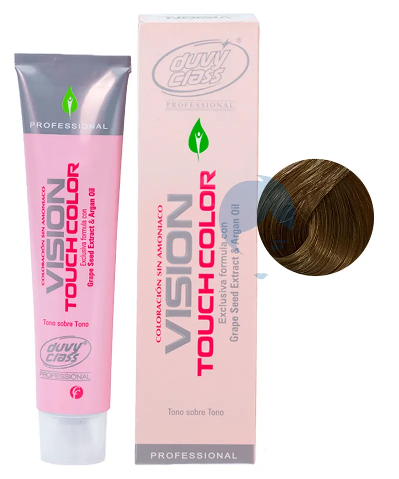 DUVY CLASS VISION COLOR TOUCH TINTE RUBIO OSCURO CHOCOLATE N.6.34 - Producto de belleza y estética en Almacén Sandra