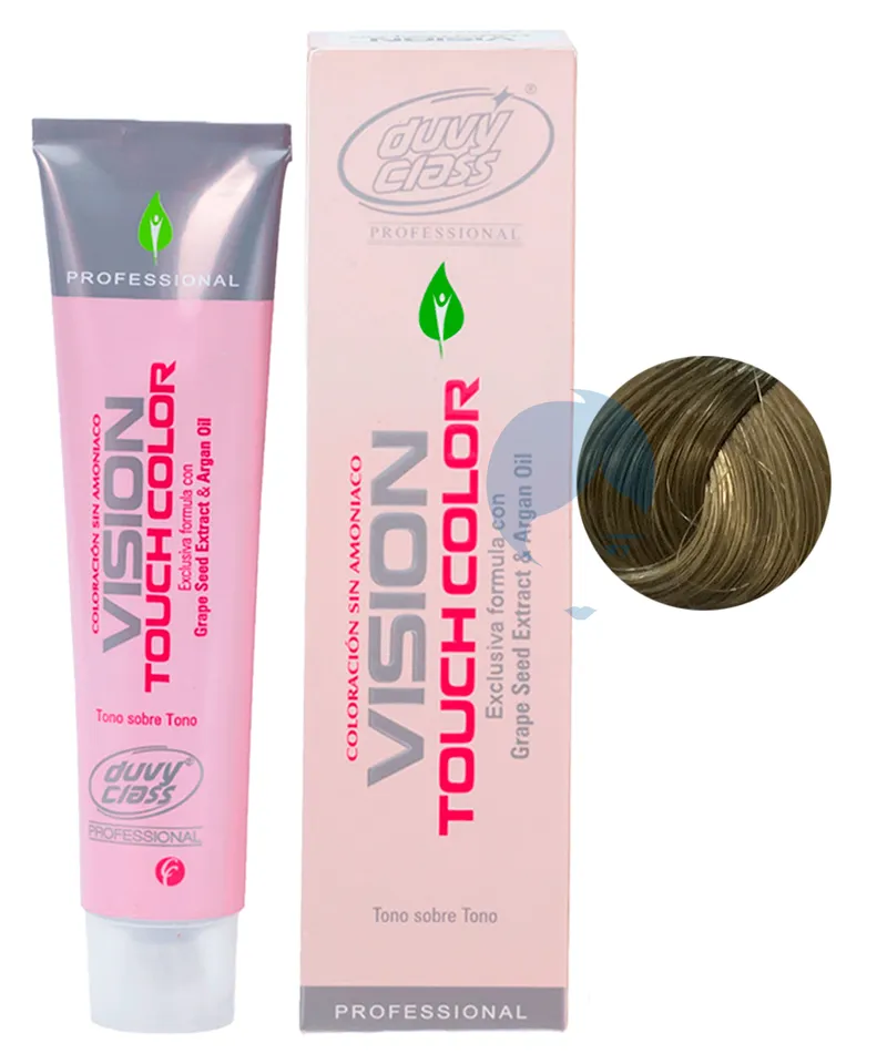 DUVY CLASS VISION COLOR TOUCH TINTE RUBIO MEDIO CENIZA N.7.1 - Producto de belleza y estética en Almacén Sandra