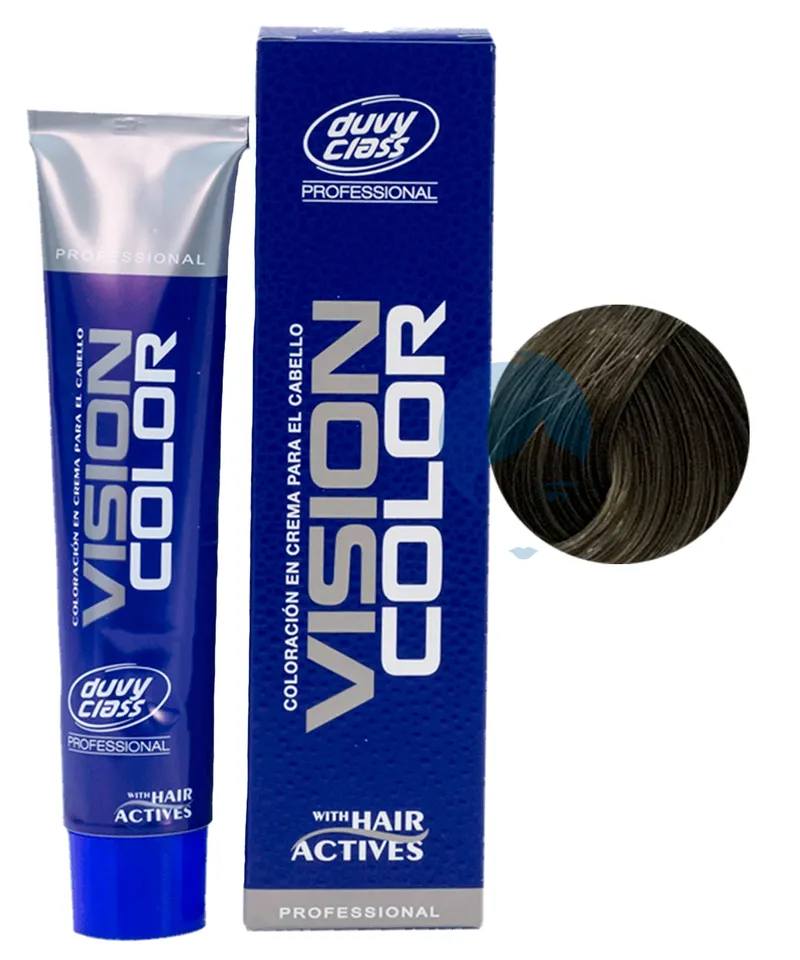 DUVY CLASS VISION COLOR TINTE RUBIO  MEDIO CENIZA #7.1X 60ML - Producto de belleza y estética en Almacén Sandra