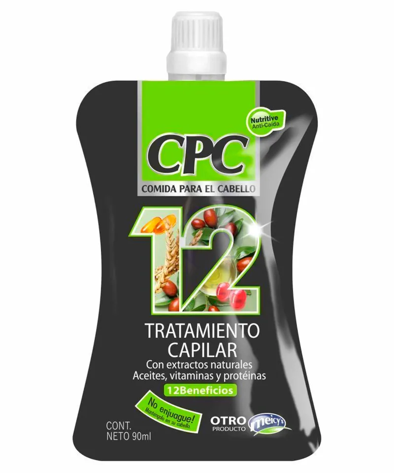 MEICYS TRATAMIENTO COMIDA PARA EL CABELLO CPC 12 X90ML - Producto de belleza y estética en Almacén Sandra
