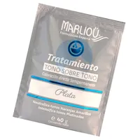 MARLIOU TRATAMIENTO TONO SOBRE TONO PLATA X 40GR - Miniatura 1