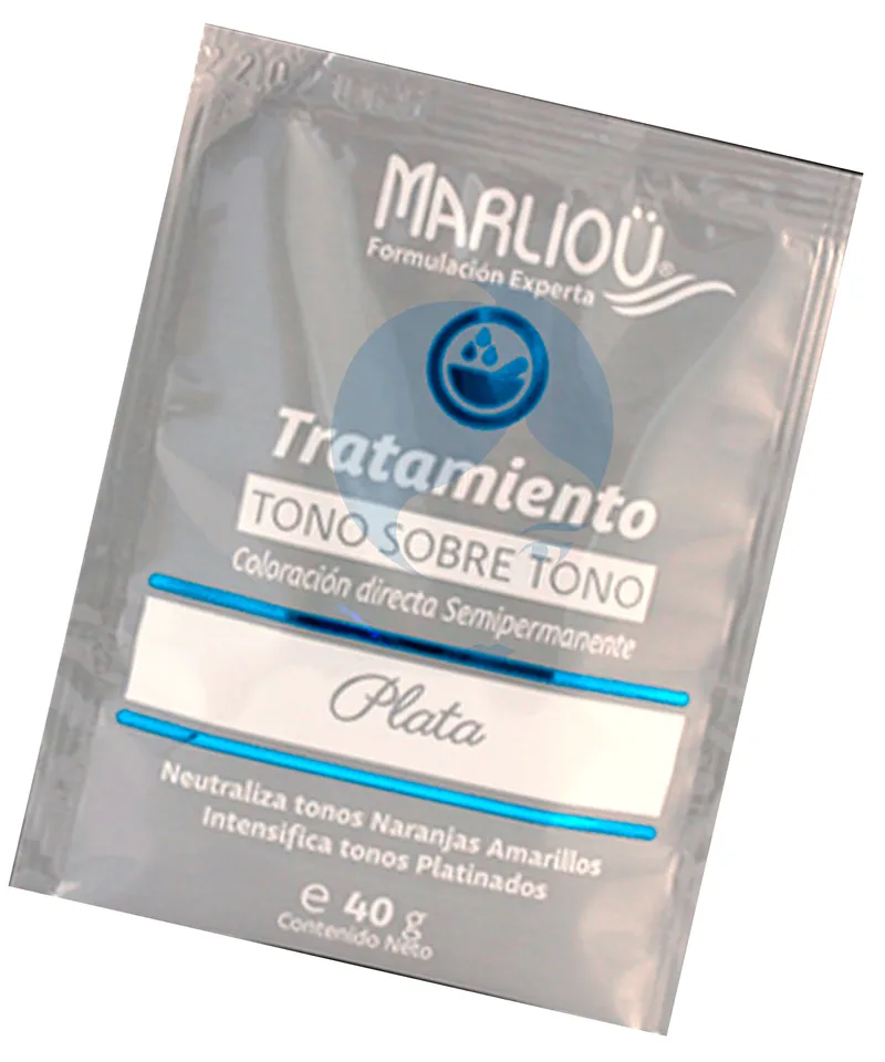 MARLIOU TRATAMIENTO TONO SOBRE TONO PLATA X 40GR - Producto de belleza y estética en Almacén Sandra