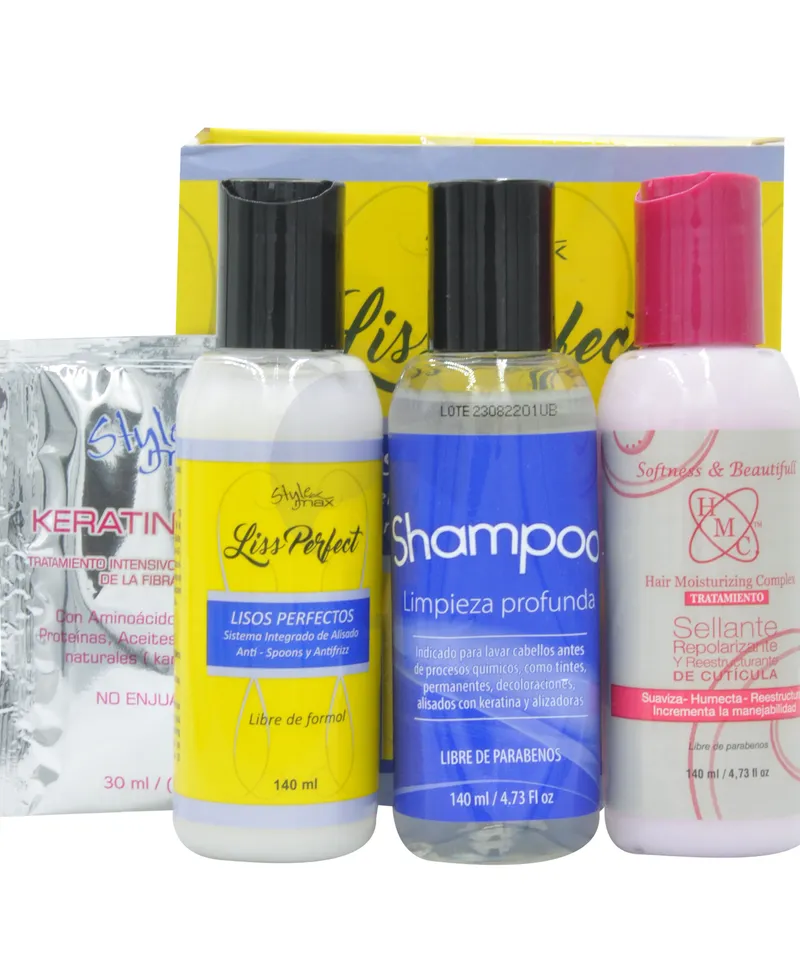 STYLE MAX KIT LISS PERFECT X140ML - Producto de belleza y estética en Almacén Sandra