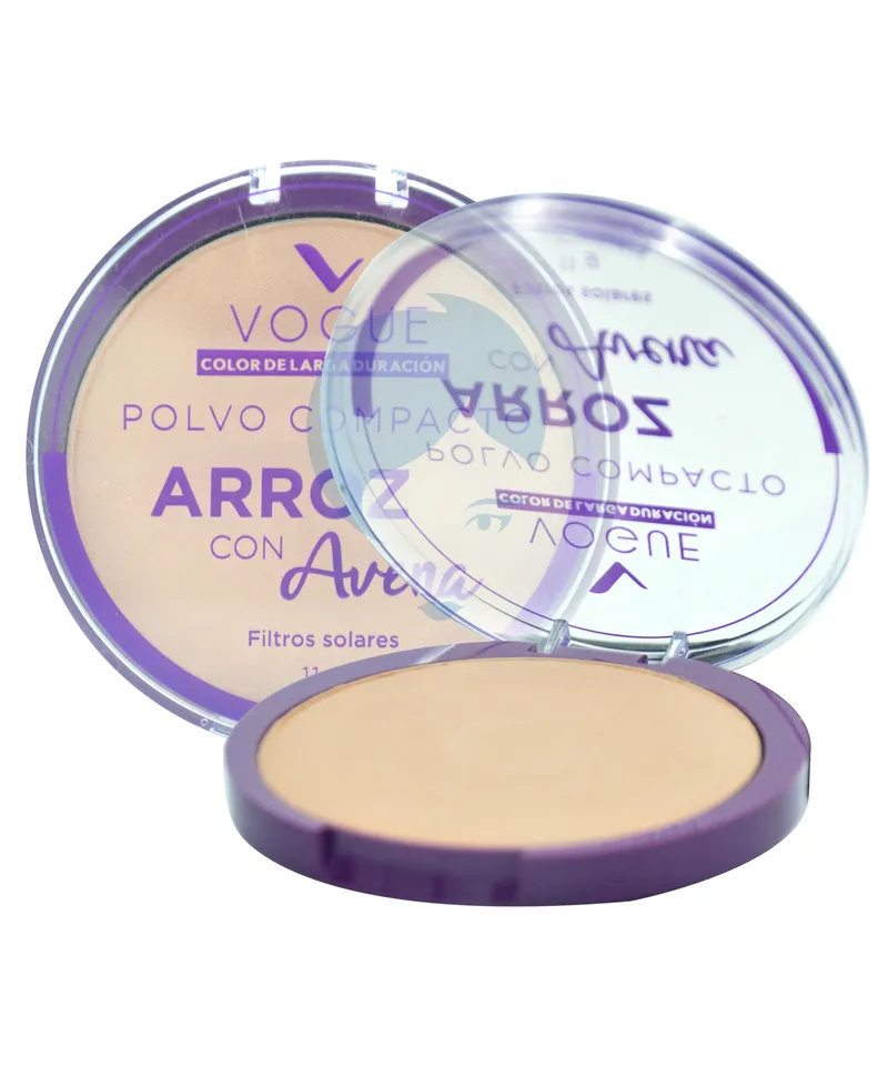 VOGUE POLVO COMPACTO DE ARROZ HABANA X 11GR - Producto de belleza y estética en Almacén Sandra