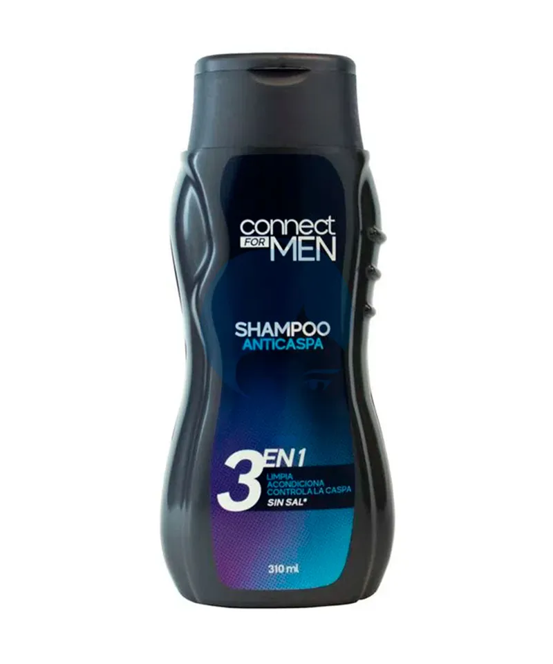CONNECT FOR MEN SHAMPOO ANTICASPA X 310 ML - Producto de belleza y estética en Almacén Sandra