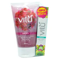VITU JABON EXFOLIANTE + GEL CONTORNO OJOS - Miniatura 1