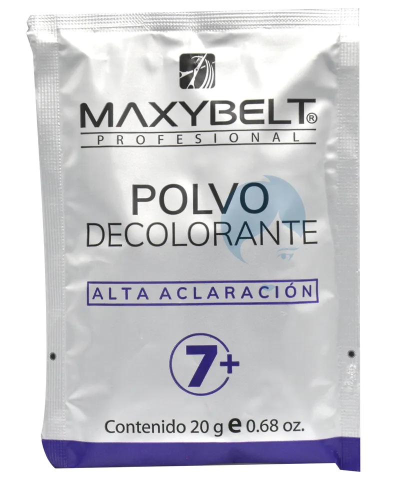 MAXYBELT POLVO DECOLORANTE 7+ X 20GR - Producto de belleza y estética en Almacén Sandra
