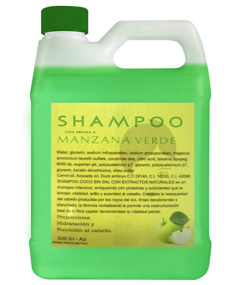 ACTIVE SHAMPO MANZANA VERDE X 500ML - Producto de belleza y estética en Almacén Sandra