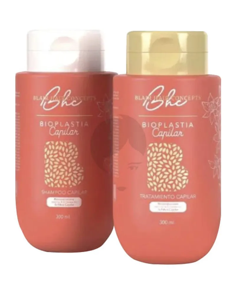 BHC KIT BIOPLASTIA CAPILAR SHAMPOO + ACONDICIONADOR X300ML - Producto de belleza y estética en Almacén Sandra