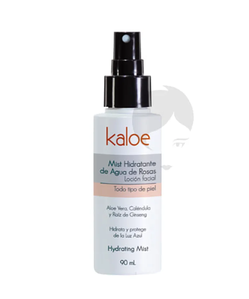 KALOE LOCION FACIAL AGUA DE ROSAS X90ML - Producto de belleza y estética en Almacén Sandra