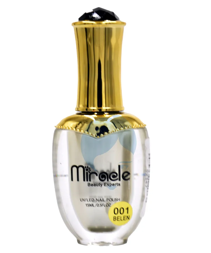 MIRACLE ESMALTE SEMIPERMANENTE N 001 X15ML - Producto de belleza y estética en Almacén Sandra