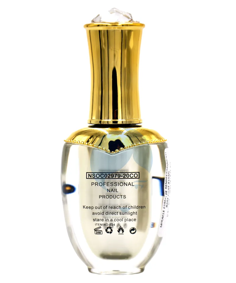 MIRACLE ESMALTE SEMIPERMANENTE BASE COAT X 15 ML - Producto de belleza y estética en Almacén Sandra