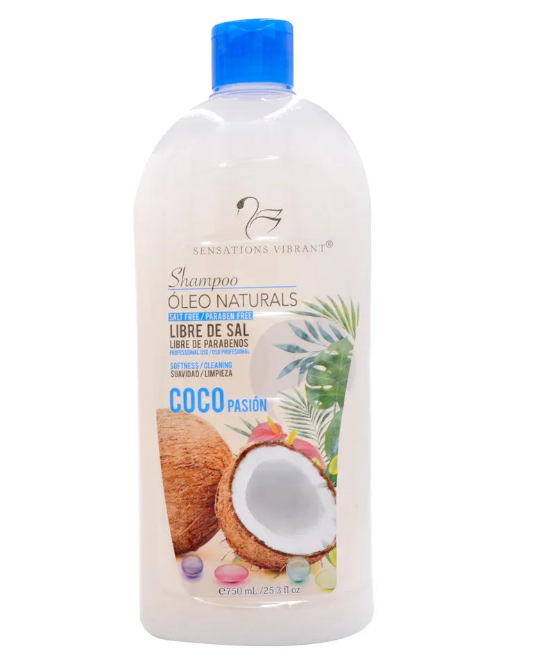 SENSATIONS VIBRANT SHAMPOO COCO X 750ML - Producto de belleza y estética en Almacén Sandra