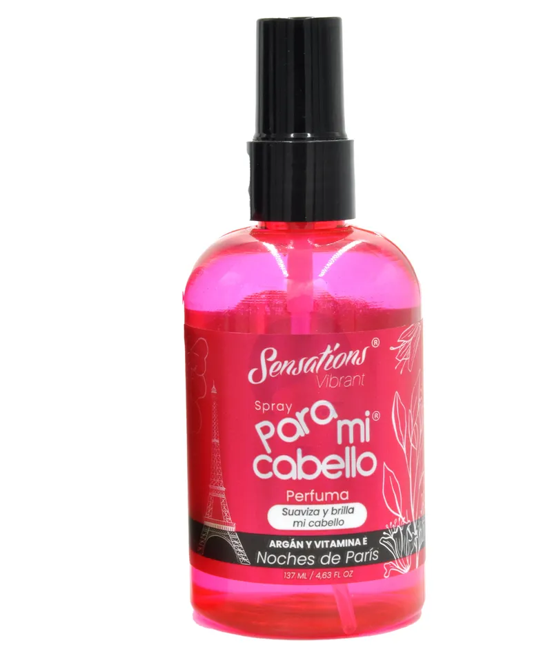 SENSATIONS VIBRANT PERFUME CAPILAR NOCHES DE PARIS X 137ML - Producto de belleza y estética en Almacén Sandra