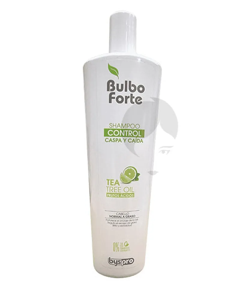 BYS PRO SHAMPOO BULBO FORTE TEA TREE OIL CONTROL CAIDA X 1000ML - Producto de belleza y estética en Almacén Sandra