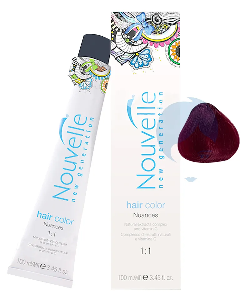 NOUVELLE TINTE HAIR COLOR 8.66 R.C.ROJO INTENSO X 100ML - Producto de belleza y estética en Almacén Sandra