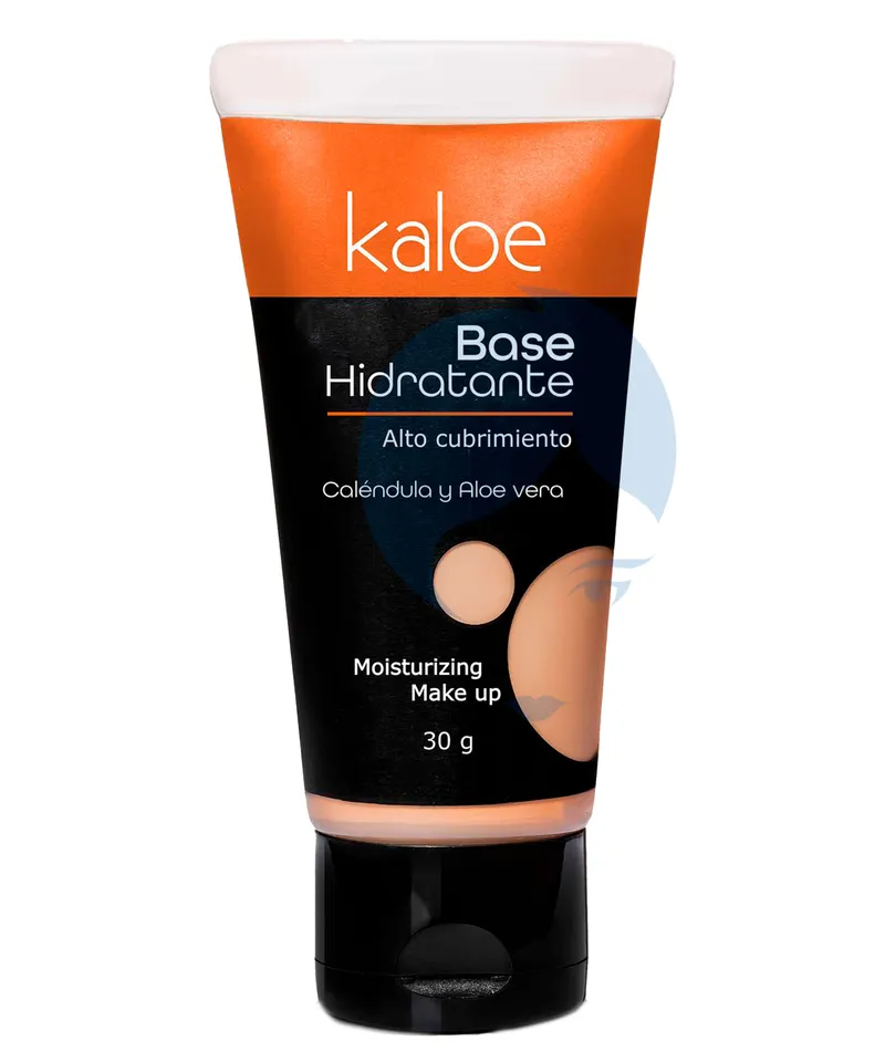 KALOE BASE HIDRATANTE ALTO CUBRIMIENTO MEDIO  X 30ML - Producto de belleza y estética en Almacén Sandra