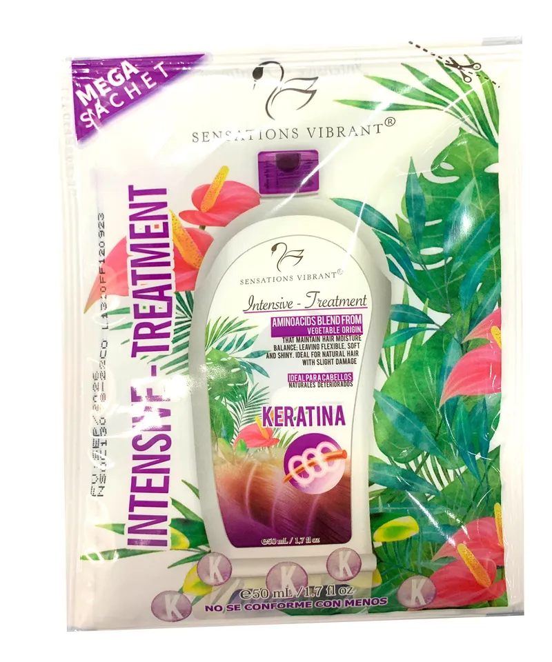 SENSATIONS VIBRANT TRATAMIENTO OLEO NATURAL KERATINA X 50ML - Producto de belleza y estética en Almacén Sandra