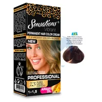 SENSATIONS TINTE RUBIO MEDIO DORADO 7.3 X 125ML - Miniatura 1