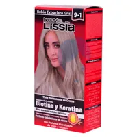 LISSIA KIT TINTE RUBIO EXTRACLARO GRIS    9-1 X 60GR - Miniatura 1