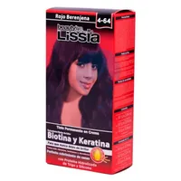 LISSIA KIT TINTE ROJO BERENJENA N. 4-64 X 60GR - Miniatura 1