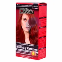 LISSIA KIT TINTE RUBIO OSCURO ROJIZO CAOBA  6-45  X 60GR - Miniatura 1
