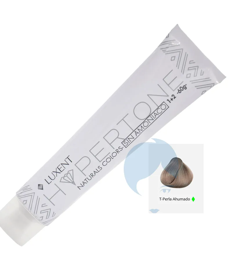 LUXENT TINTE SIN AMONIACO PERLA AHUMADO GREY LILA X 60ML - Producto de belleza y estética en Almacén Sandra
