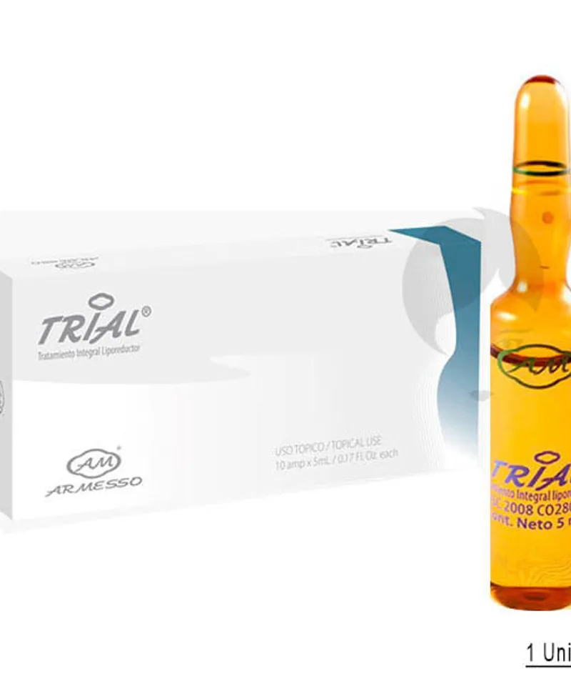 ARMESSO AMPOLLA TRIAL LIPOREDUCTOR X 5ML - Producto de belleza y estética en Almacén Sandra