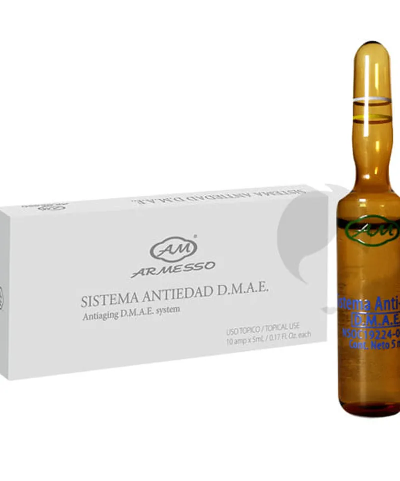 ARMESSO AMPOLLA SISTEMA ANTIEDAD DMAE X 5ML - Producto de belleza y estética en Almacén Sandra