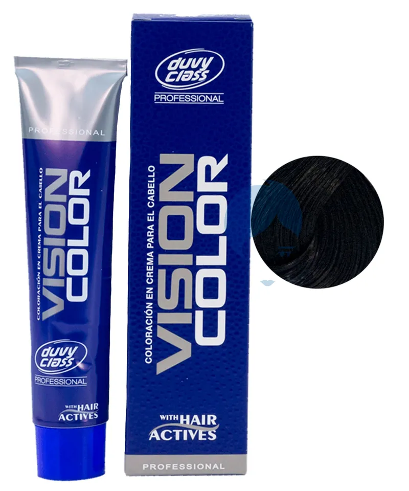 DUVY CLASS VISION COLOR TINTE NEGRO AZUL #1.1 60ML - Producto de belleza y estética en Almacén Sandra