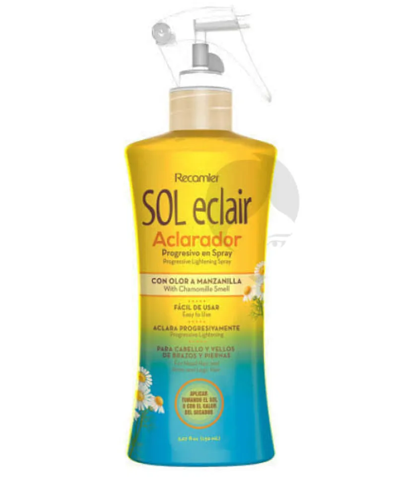 SOL ECLAIR ACLARADOR CAPILAR Y VELLOS CORPORALES X 150 ML - Producto de belleza y estética en Almacén Sandra