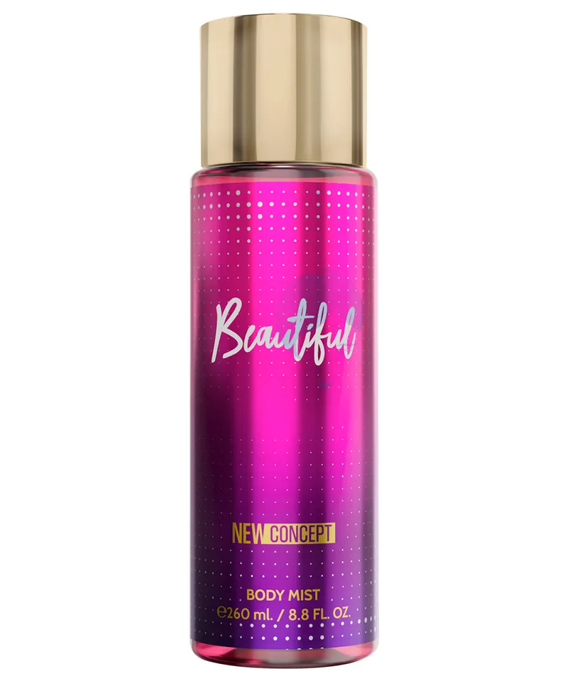 NEW CONCEPT BODY MIST PERFUMADO BEAUTIFUL X 260 ML - Producto de belleza y estética en Almacén Sandra