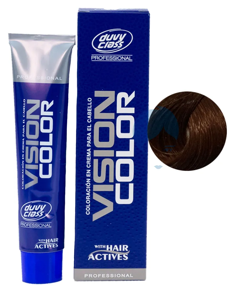 DUVY CLASS VISION COLOR TINTE RUBIO MEDIO CAFÉ MOKA #7.4 X 60ML - Producto de belleza y estética en Almacén Sandra