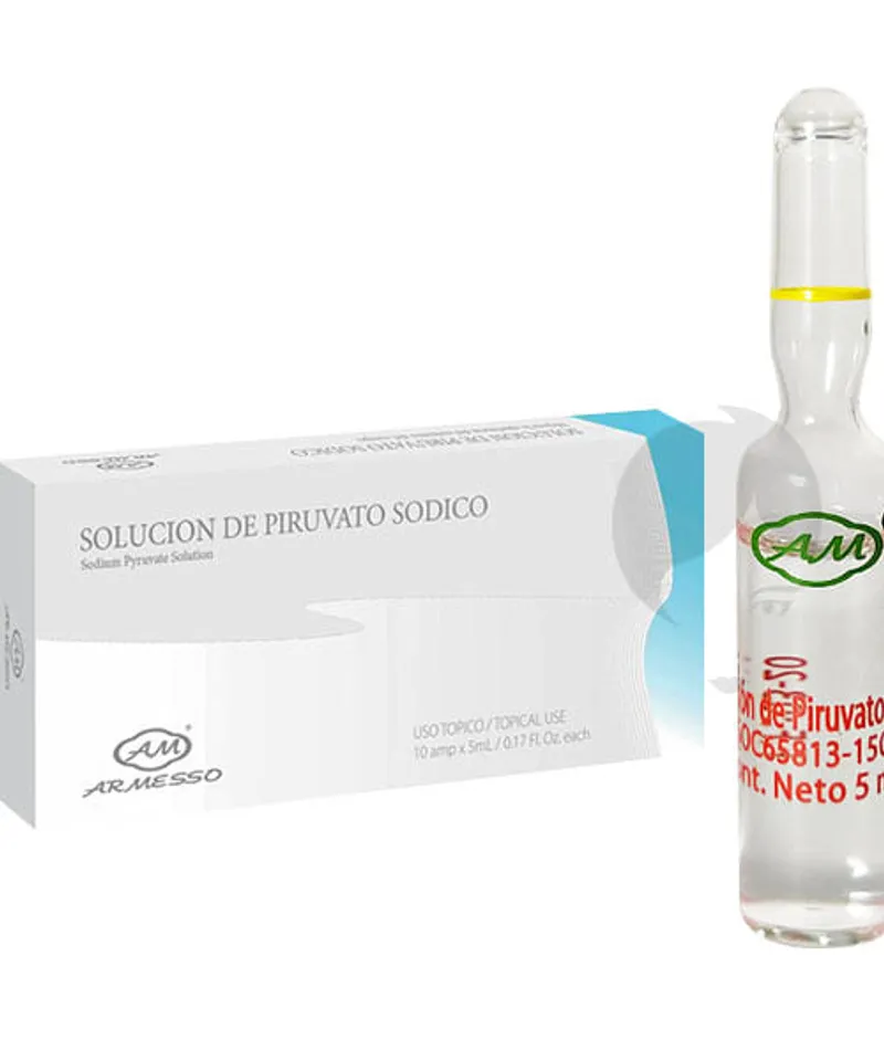 ARMESSO AMP PIRUVATO DE SODIO X 5ML - Producto de belleza y estética en Almacén Sandra
